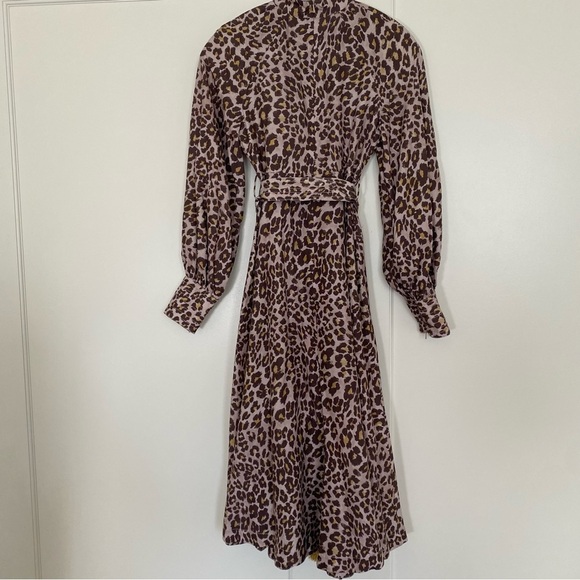 Zimmermann Sabotage silk leopard midi dress - Picture 3 of 7